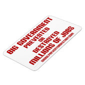 大国の政府が何百万もの人々を防ぎ破壊する マグネット (左側)