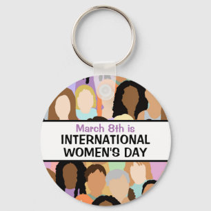 大国際的女の日 – 3月8日 キーホルダー