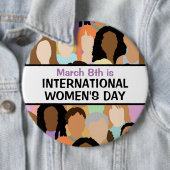 大国際的女子の日 – 3月8日 缶バッジ (インサイチュ)