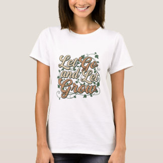 大地のハーブボタニカルTシャツデザイン Tシャツ