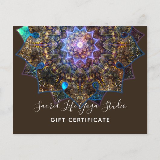 大地の女神マンダラ チラシ (正面)