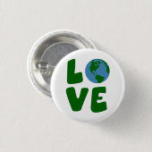 大地の惑星を愛して下さい 缶バッジ (正面&裏面)