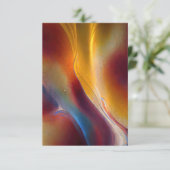 大地の抽象的な流れ 招待状 (スタンド正面)