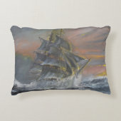 大地の新星は激しい疾風の夜明けに先頭に立ちます アクセントクッション (正面)