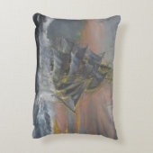 大地の新星は激しい疾風の夜明けに先頭に立ちます アクセントクッション (裏面(縦))