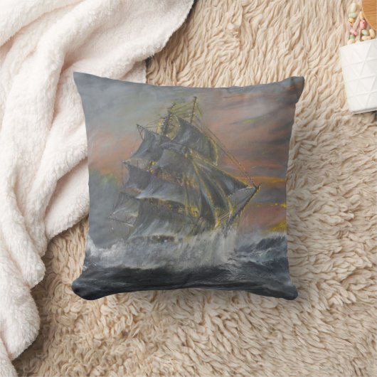 大地の新星は激しい疾風の夜明けに先頭に立ちます クッション (ブランケット)