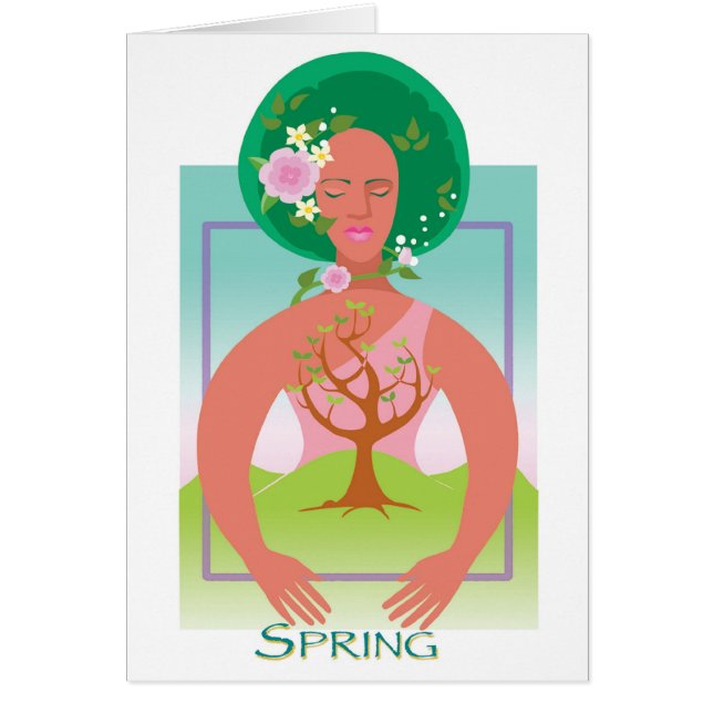 大地の春 (正面)