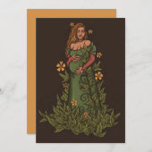 大地の母なる女神ドリュイド 招待状 (正面/裏面)