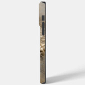 大地の色彩を抽象化したモダンなフラクタルアートテクスチャ Case-Mate iPhoneケース (裏面 / 左)