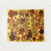 大地は花を極めて大きく笑う タペストリー (正面(横))