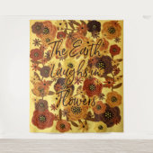 大地は花を極めて大きく笑う タペストリー (正面)