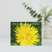 大地は花笑い ポストカード (スタンド正面)