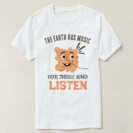 "大地は音楽に満ちて" スマイルリーフ Tシャツ