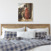 大地主さんのドア， c.1790 (キャンバス上の油) キャンバスプリント (インサイチュ (寝室))