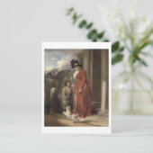 大地主さんのドア， c.1790 (キャンバス上の油) ポストカード (スタンド正面)