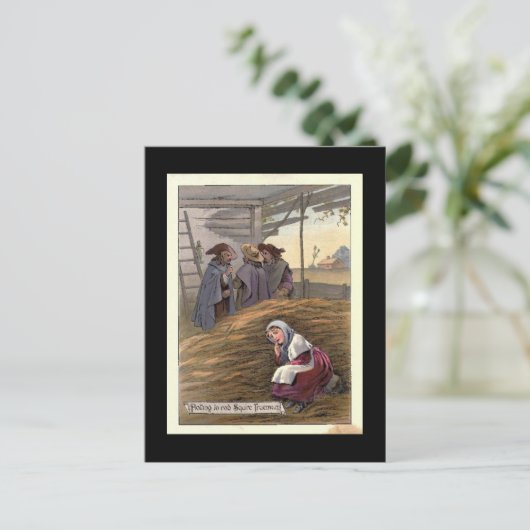 大地主の利害者を強奪しようと企てる ポストカード (スタンド正面)