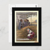 大地主の利害者を強奪しようと企てる ポストカード (正面/裏面)