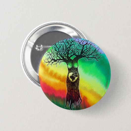 大地 缶バッジ (正面&裏面)