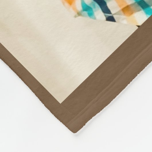 大型のフリースブランケットは、あなた自身の写真を加えます フリースブランケット (角)