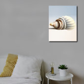 大型の沿岸貝殻のキャンバス キャンバスプリント