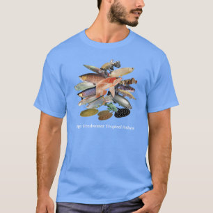 大型の淡水性熱帯魚 Tシャツ
