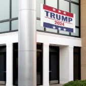 大型アウトドアトランプ2024バナー 横断幕 (ビルの外側)