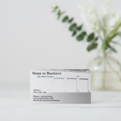 大型アウトドア用車庫 名刺 (スタンド正面)