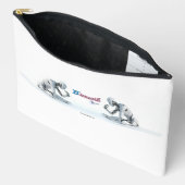 大型アクセサリバッグ アクセサリーポーチ (見開き)