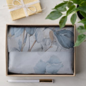 大型エテリアールホワイトフローラブーケデコページ 薄葉紙 (ギフト)