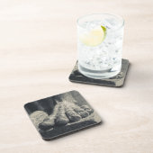 大型エルミタージュ建物、彫刻足 コースター (右側)