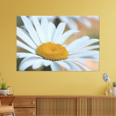 大型オーバーサイズデイジー キャンバスプリント (インサイチュ (リビング))