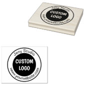 大型カスタムロゴのゴム印、キャリアバッグ ラバースタンプ (押印)