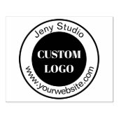 大型カスタムロゴのゴム印、キャリアバッグ ラバースタンプ (インプリント)