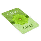 大型グリーンフローラ食洗機磁石 マグネット (右側)