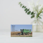 大型グリーン農業機器 名刺 (スタンド正面)