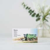 大型グリーン農業機器 名刺 (スタンド正面)