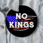 大型ジャンボサイズの王 | アンチトランプの抗議 缶バッジ (インサイチュ)