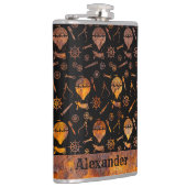 大型スチームパンクカラフルラスティバルーンテーマ フラスク (右)