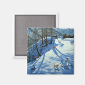 大型スノーボールツェルマット マグネット (正面/裏面)