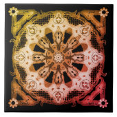 大型セラミック写真タイル タイル (正面)