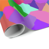 大型タイル包装紙 ラッピングペーパー (ロールコーナー)