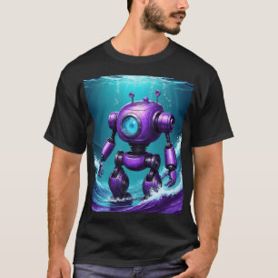 大型ダイビングロボット Tシャツ