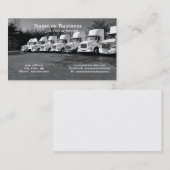 大型トラックの列または艦隊 名刺 (正面/裏面)