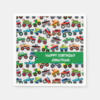 大型トラックパターン スタンダードカクテルナプキン