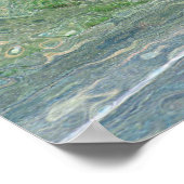 大型トラック高速道路運転輸送アートポスター ポスター (角)