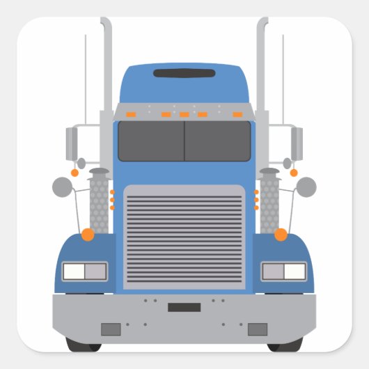 大型トラック スクエアシール (正面)