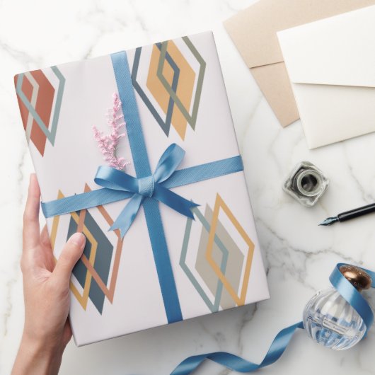 大型トリプルダイヤモンド ラッピングペーパー (ギフト)