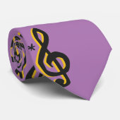 大型トレブルクレフ、 音符記号 ネクタイ (ロール)