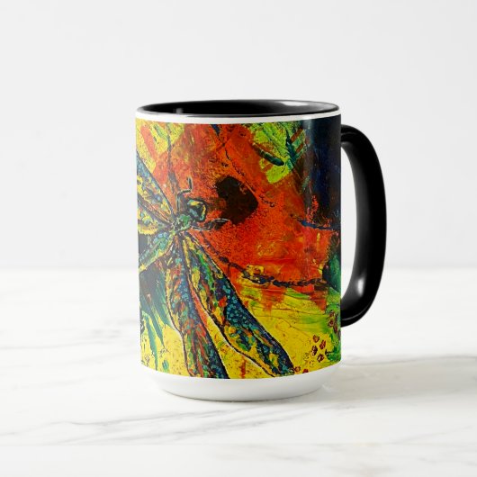 大型トンボ マグカップ (正面右)