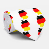 大型ドイツ旗の地図 ネクタイ (ロール)